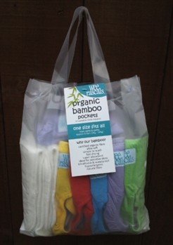 Bamboo Pocket - Rainbow 5pk
