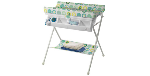 folding change table