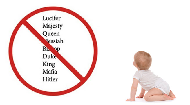 71 baby names banned in New Zealand
