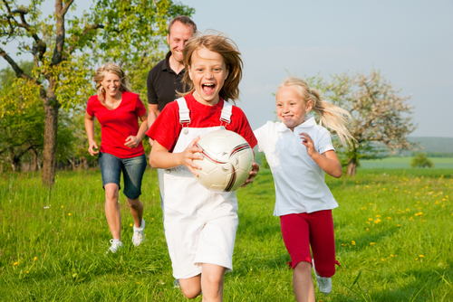 Get up, get moving, get active with your family