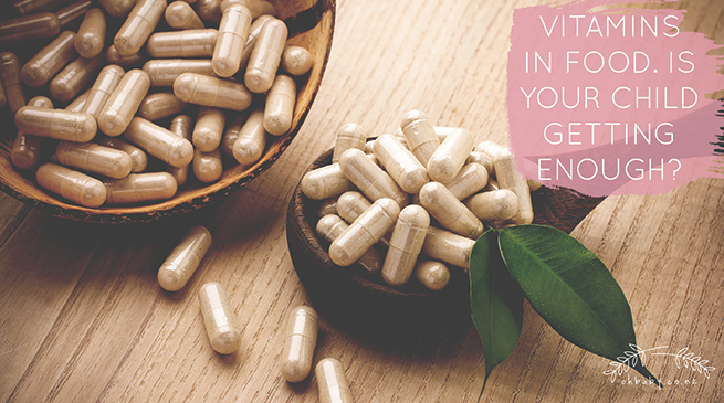 How do you know if your child is getting enough vitamins?