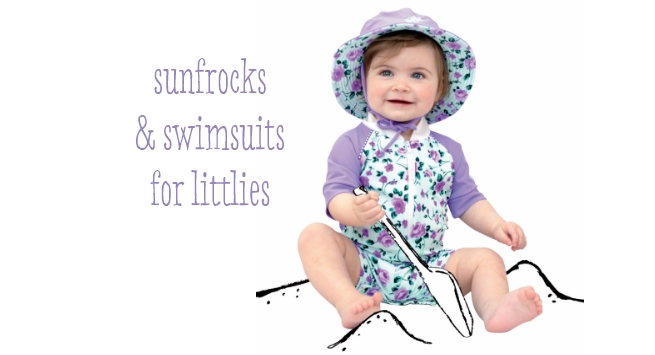 Sunfrocks & swimsuits for littlies