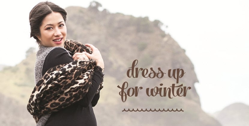 Maternity fashion: Dress up for winter