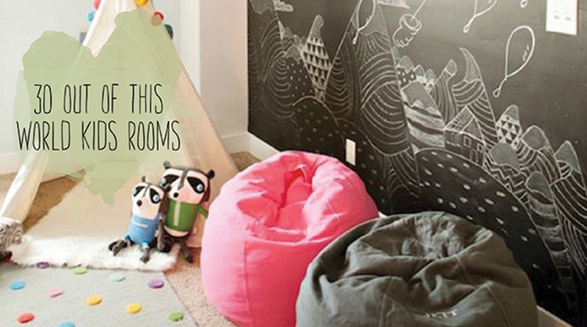 30 out of this world kids rooms