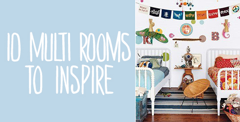 10 Multi bed rooms to inspire