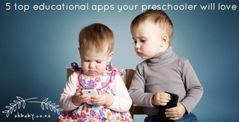 5 top educational apps your preschooler will love