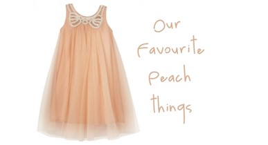Favourite Peach things