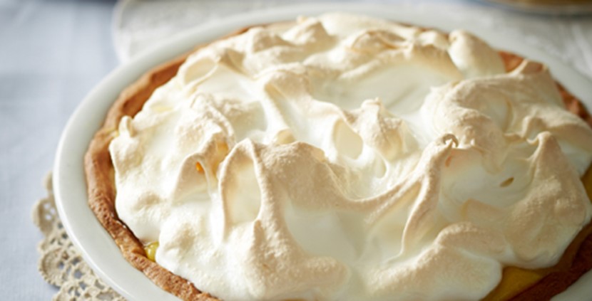 Gluten-free lemon orange meringue pie