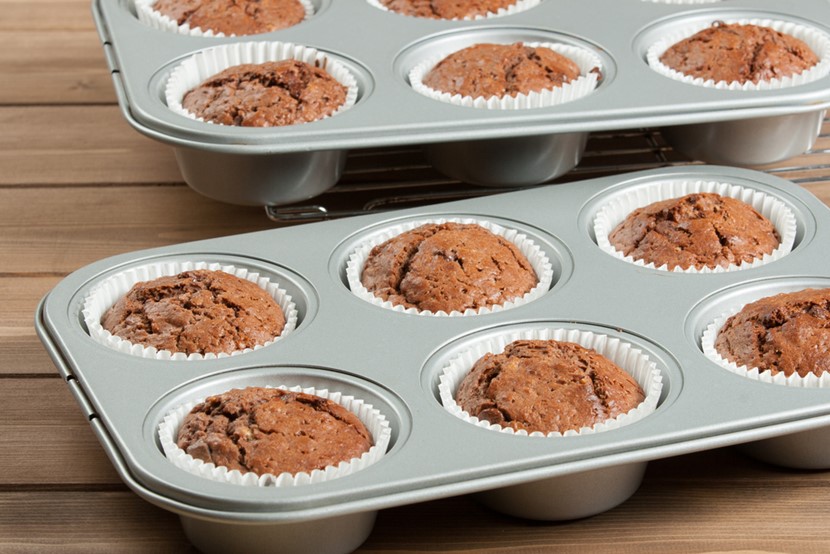 Sugar-Free Chocolate Coconut Muffins