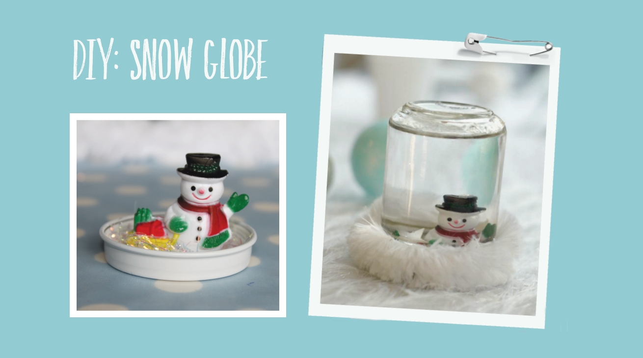 Make a snow globe