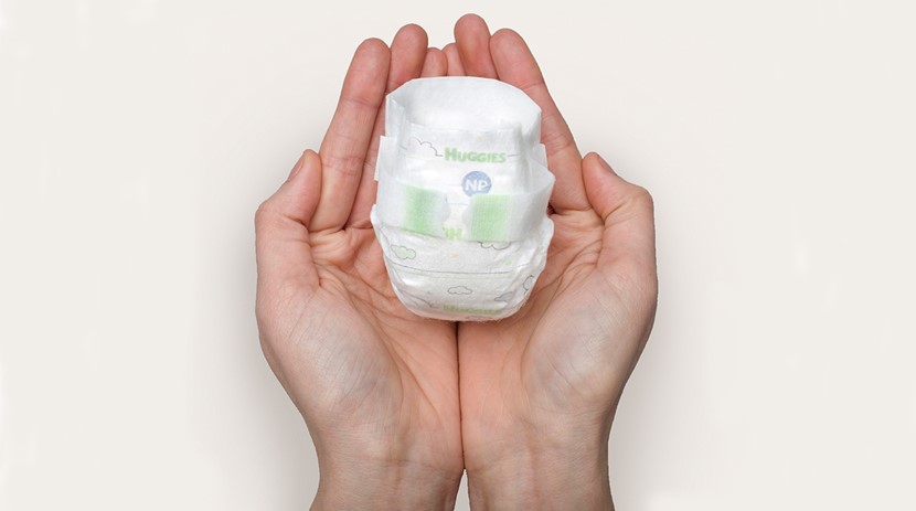 The tiniest nappies for the tiniest babies