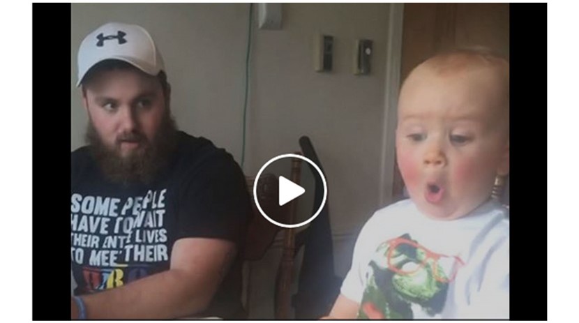 Hilarious Dads making their babies crack up!