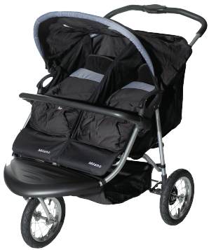 milano 3 wheel stroller