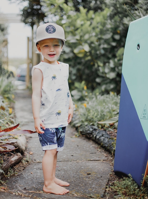 Surfer boy togs & singlet