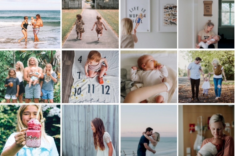 Instagram mums get raw and real