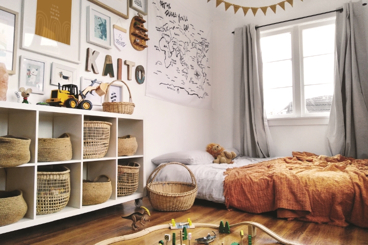 This is how an artist designs her own child's bedroom