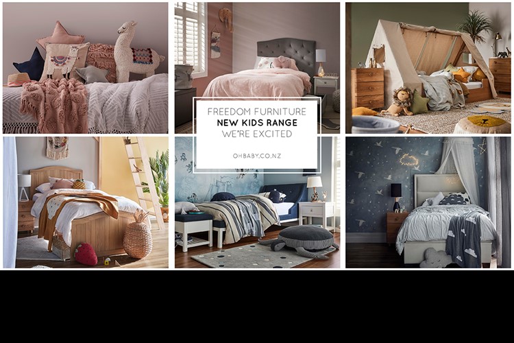 Our favourite pick's from the new freedom kids bedroom range!