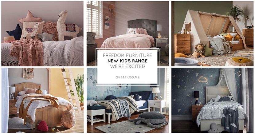 Our favourite picks from the new Freedom kids' bedroom range!
