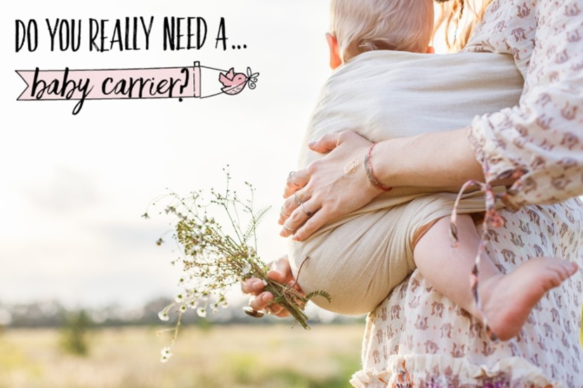 Do you really need a baby carrier?