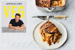NEW RECIPE: Jamie Oliver's veggie moussaka