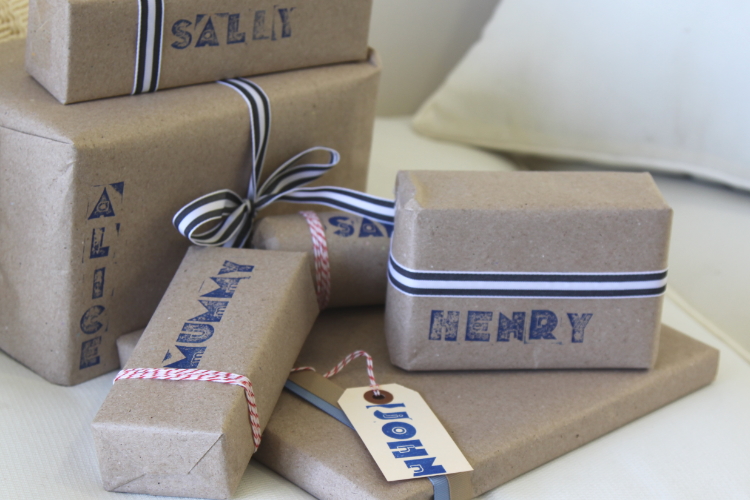 How to: personalise your gifts with stamps