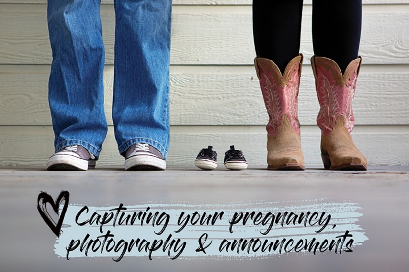 Capturing your Pregnancy - photography and announcements