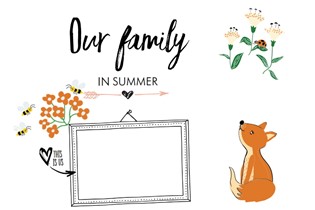 FREE Printable: This is our family this summer