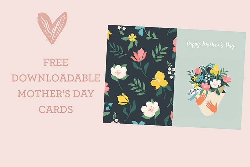 FREE Mother's Day card printables