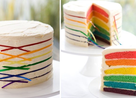 Kids Rainbow Cake Recipe