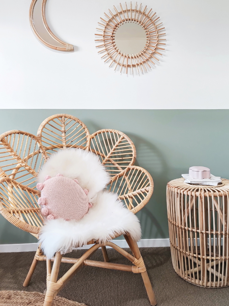 Beautiful Balinese inspired child s room Rattan furniture OHbaby