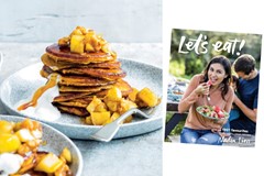 Nadia Lim: Pumpkin Pie Pancakes with Apple and Walnuts