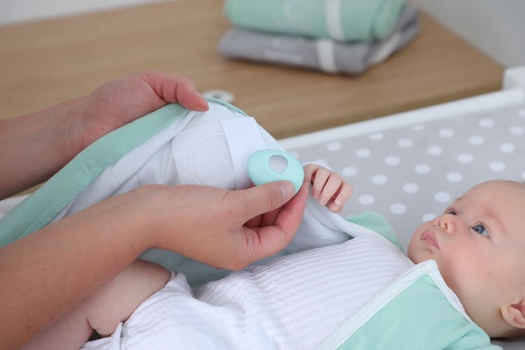 World's first baby monitoring sleeping bag!