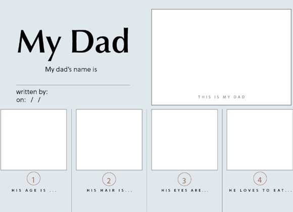 Have some fun with this quiz and present it to dad on Father's Day!