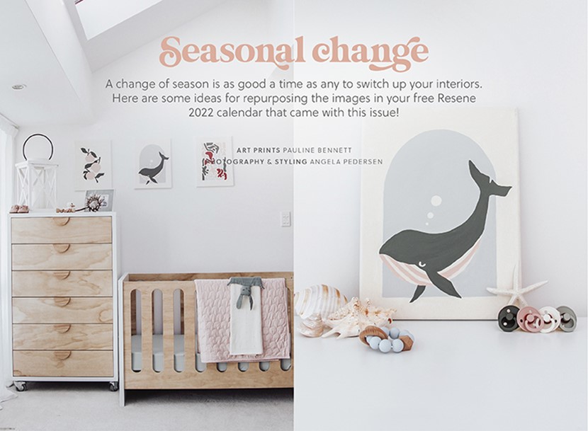 Seasonal Change with your Resene Calendar