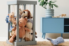 DIY: contain the softies with this great toy zoo!