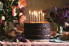 NEW RECIPE! Chocolate buttermilk birthday cake