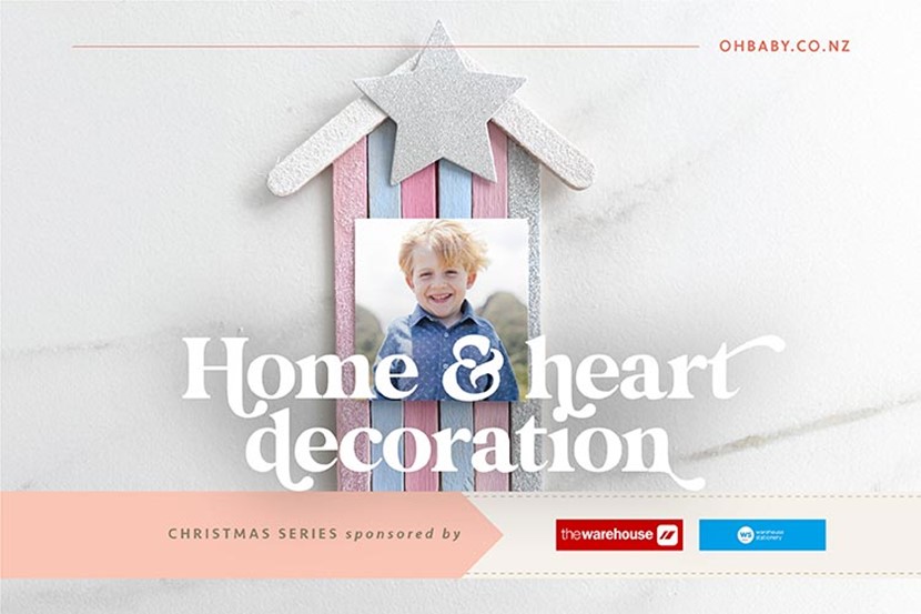 Home and heart decoration