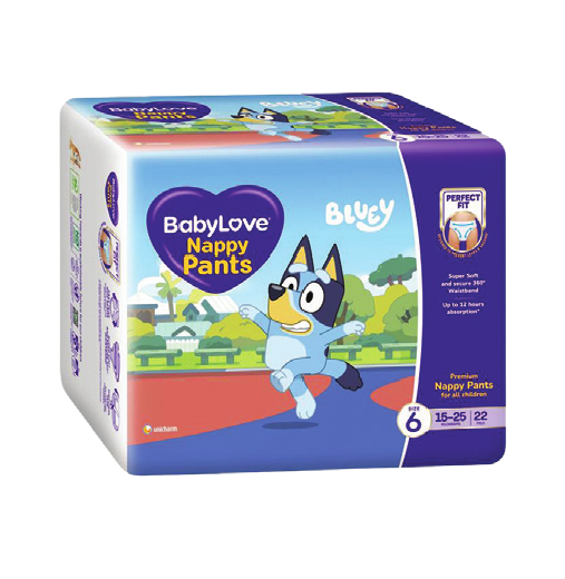 BabyLove Nappy Pants Size 6 22 Pack