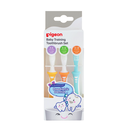 Pigeon Training Toothbrush Set