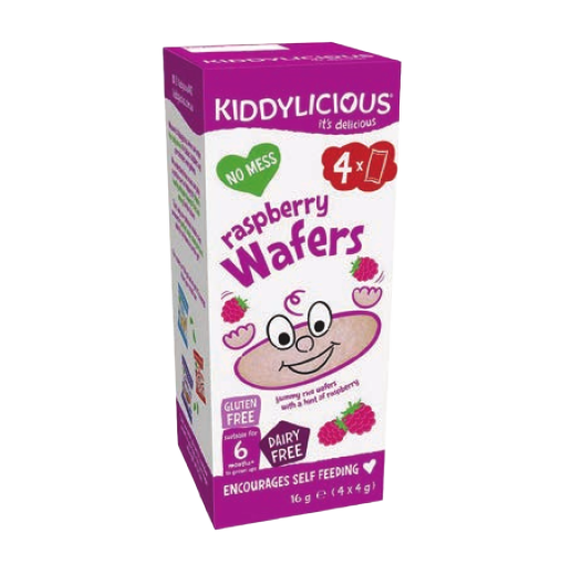 Kiddylicious Raspberry Wafers