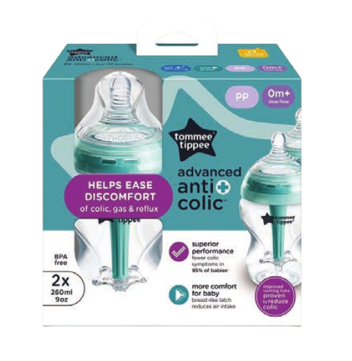 Tommee Tippee Advanced Anti-Colic Bottles