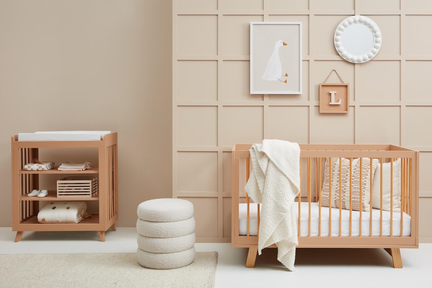 Duck duck goose! Be inspired by this gender-neutral, cosy nursery