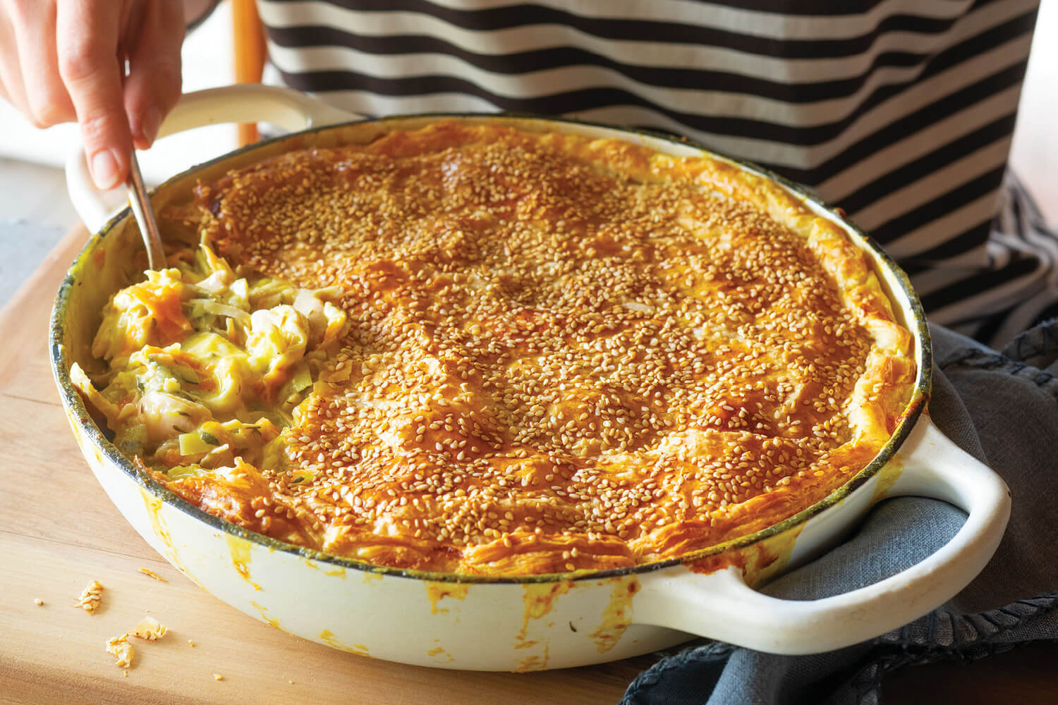 Chicken & Vegetable Pot Pie